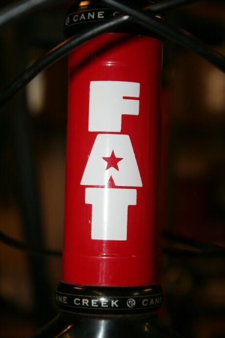 Fat Chance Cycles Bike Frame Head Tube Die-cut Sticker, Buy 2 Get 1 Free!