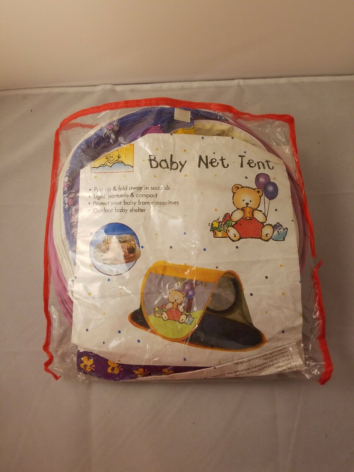 Baby Pop Up Tent With Netting And Zippers