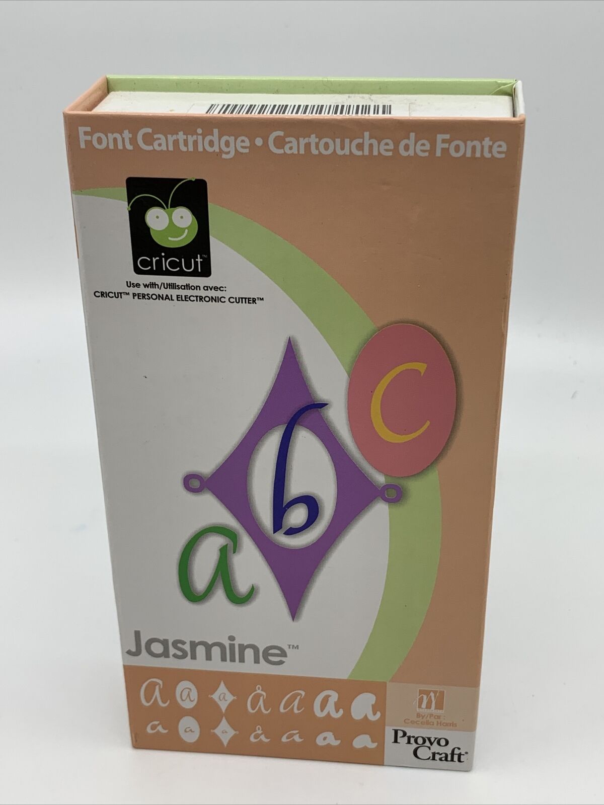 Cricut Cartridge 29-0015 "jasmine" - Link Status Unknown -