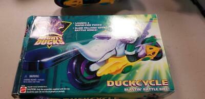 1996 Mighty Ducks Duckcycle Blastin' Battle Bike Vehicle No Puck Mattel Rare Je