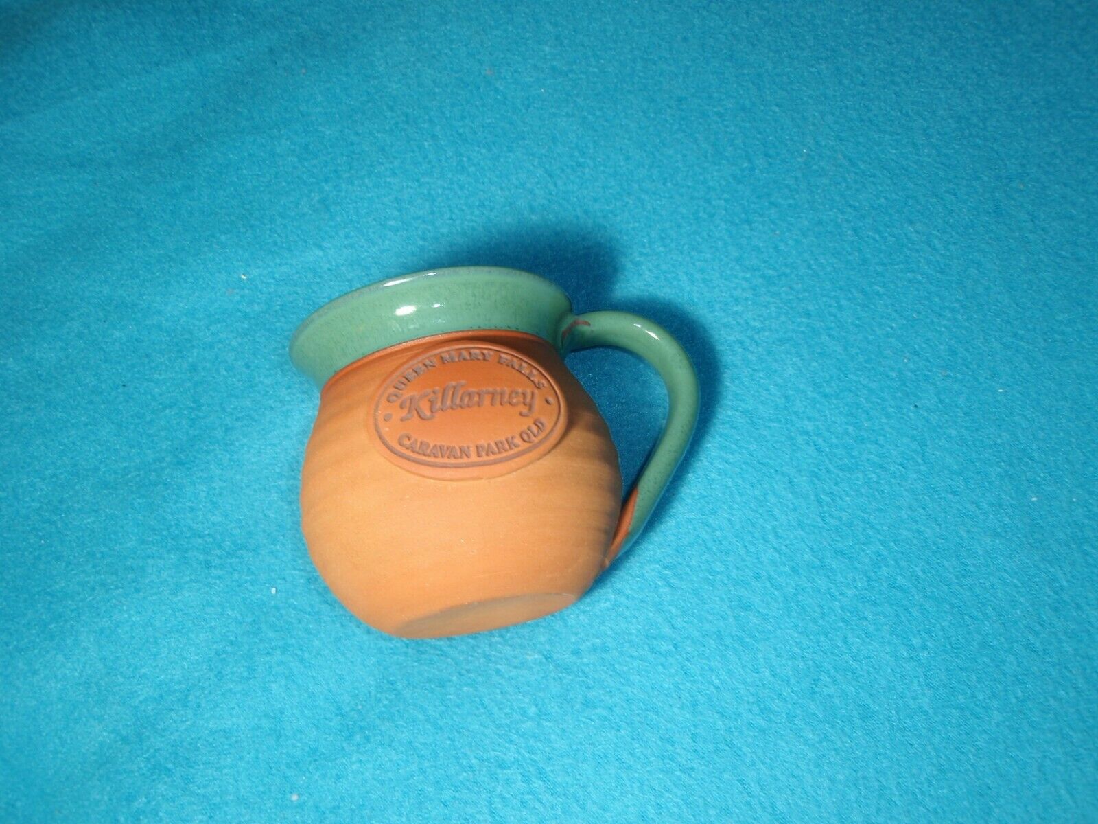 Vintage Earth Craft Pottery Killarney Mug Glazed Clay