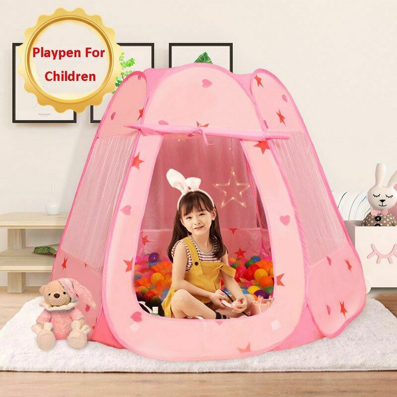 Princess Castle Ball Pit Play Tents Pop Up Children Tent For Kids Indoor Outdoor