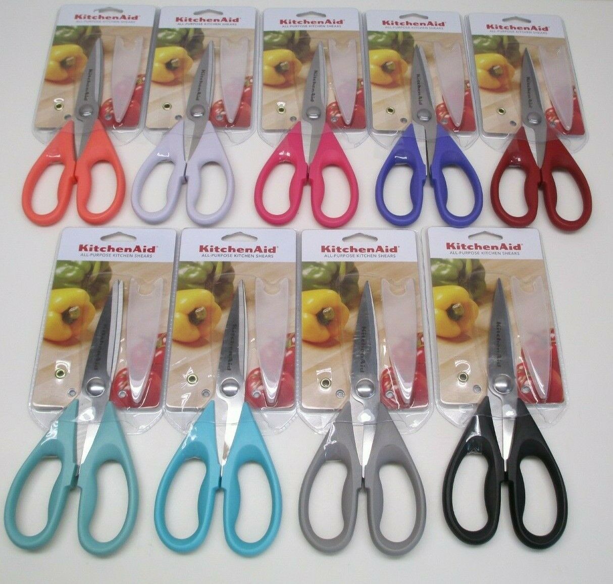 Kitchenaid All Purpose Utility Kitchen Shears Scissors In Choice Of Color