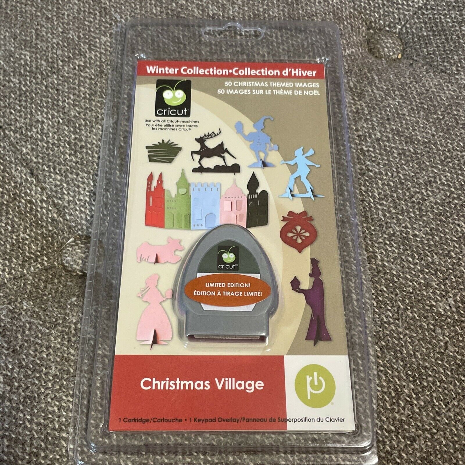 Cricut Cartridge-christmas Village-gently Used-complete-limited Edition