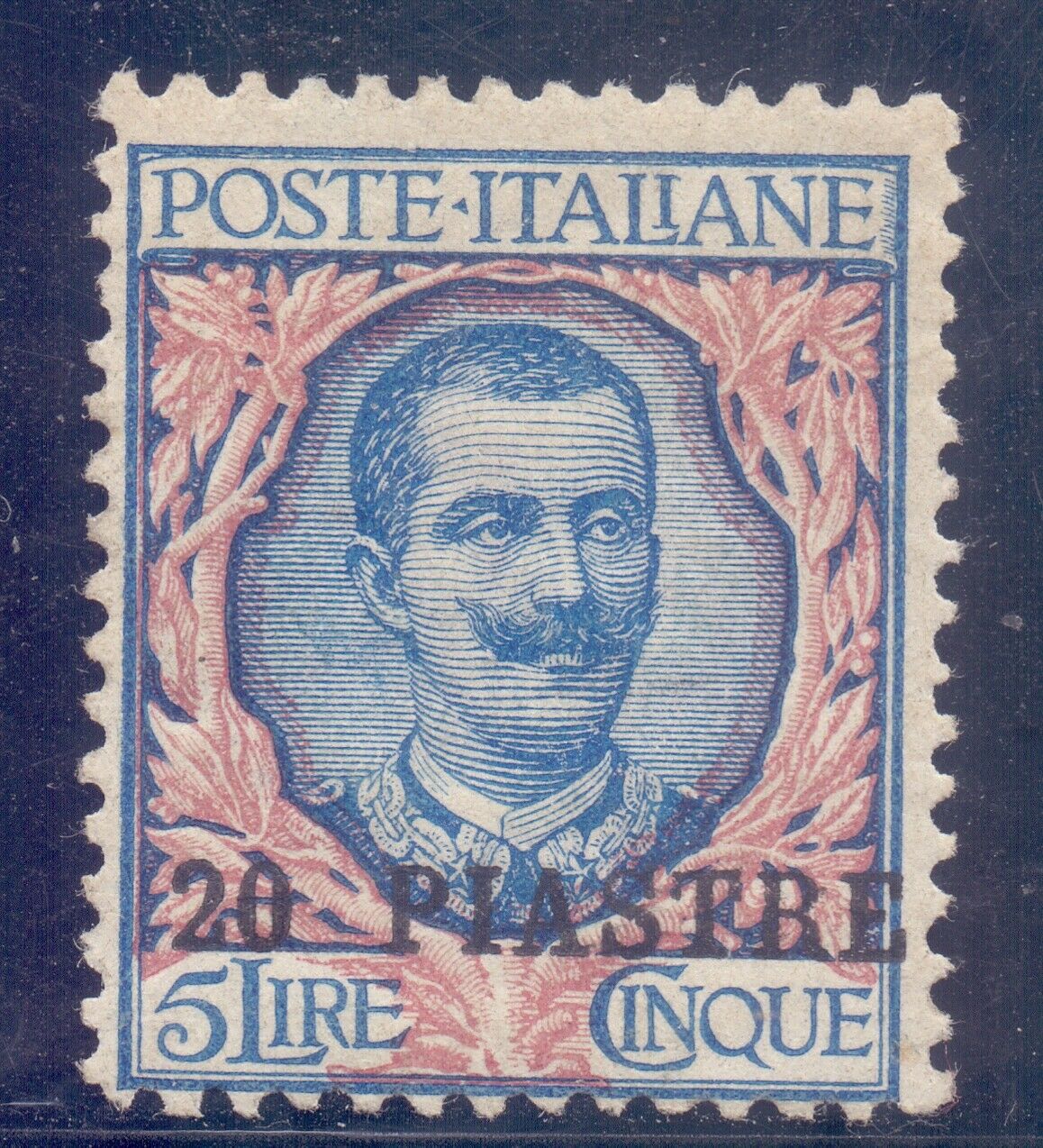 20-2.italy,offices In Turkish Empire,1908 Sc.19 Mnh,very Rare,signed
