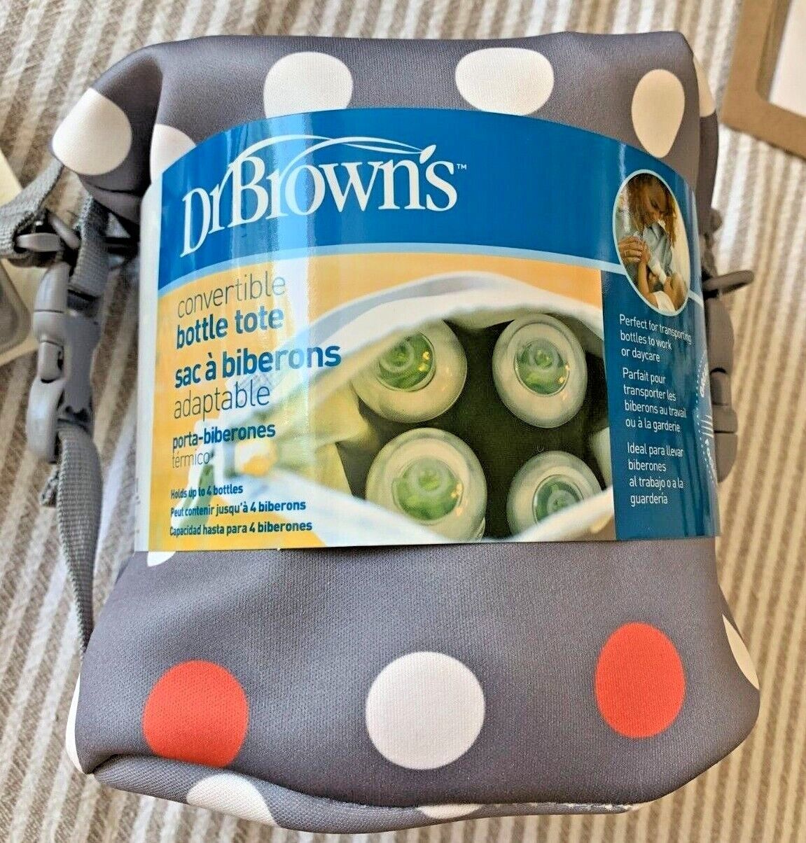 Dr Brown's Bottle Tote With Ice Pack
