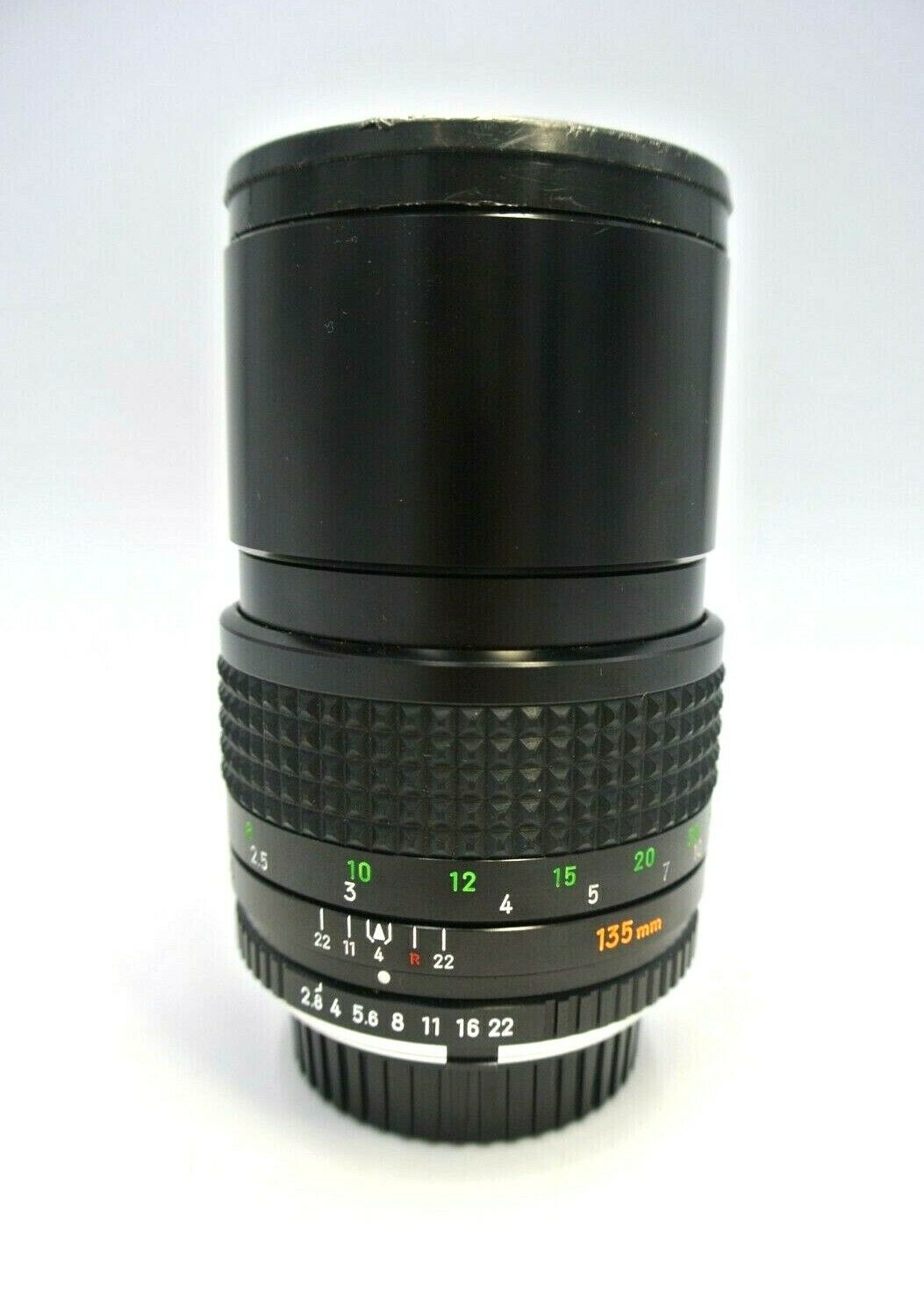 Minolta Mc Tele Rokkor-pf 135mm 2.8 Camera Lens Japan / Untested
