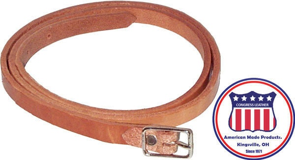 Western Bridle Leather Throat Latch Available In 4 Colors Made In Usa