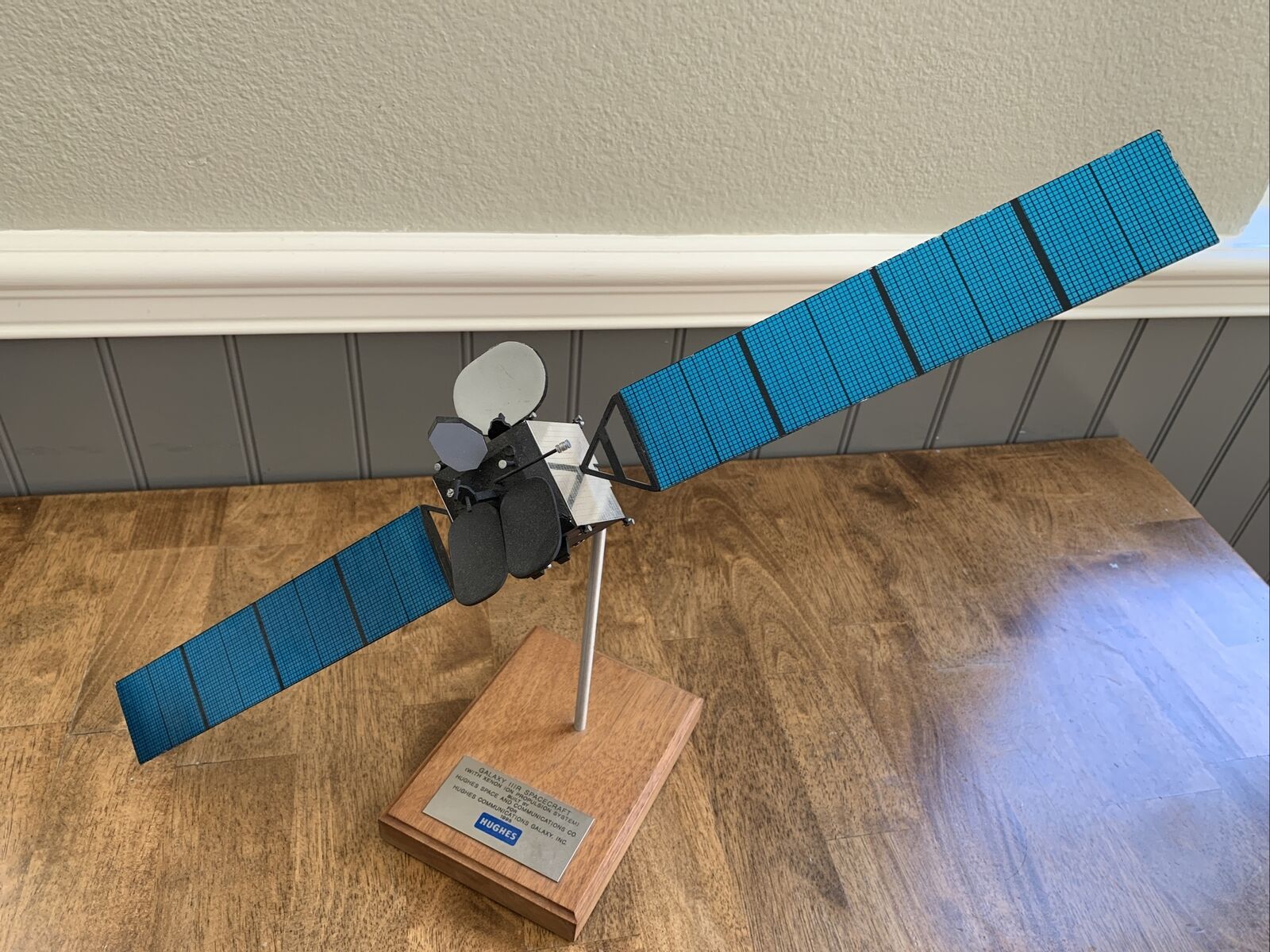 Galaxy Iir Spacecraft Model Custom Built By Hughes For Hughes Executive