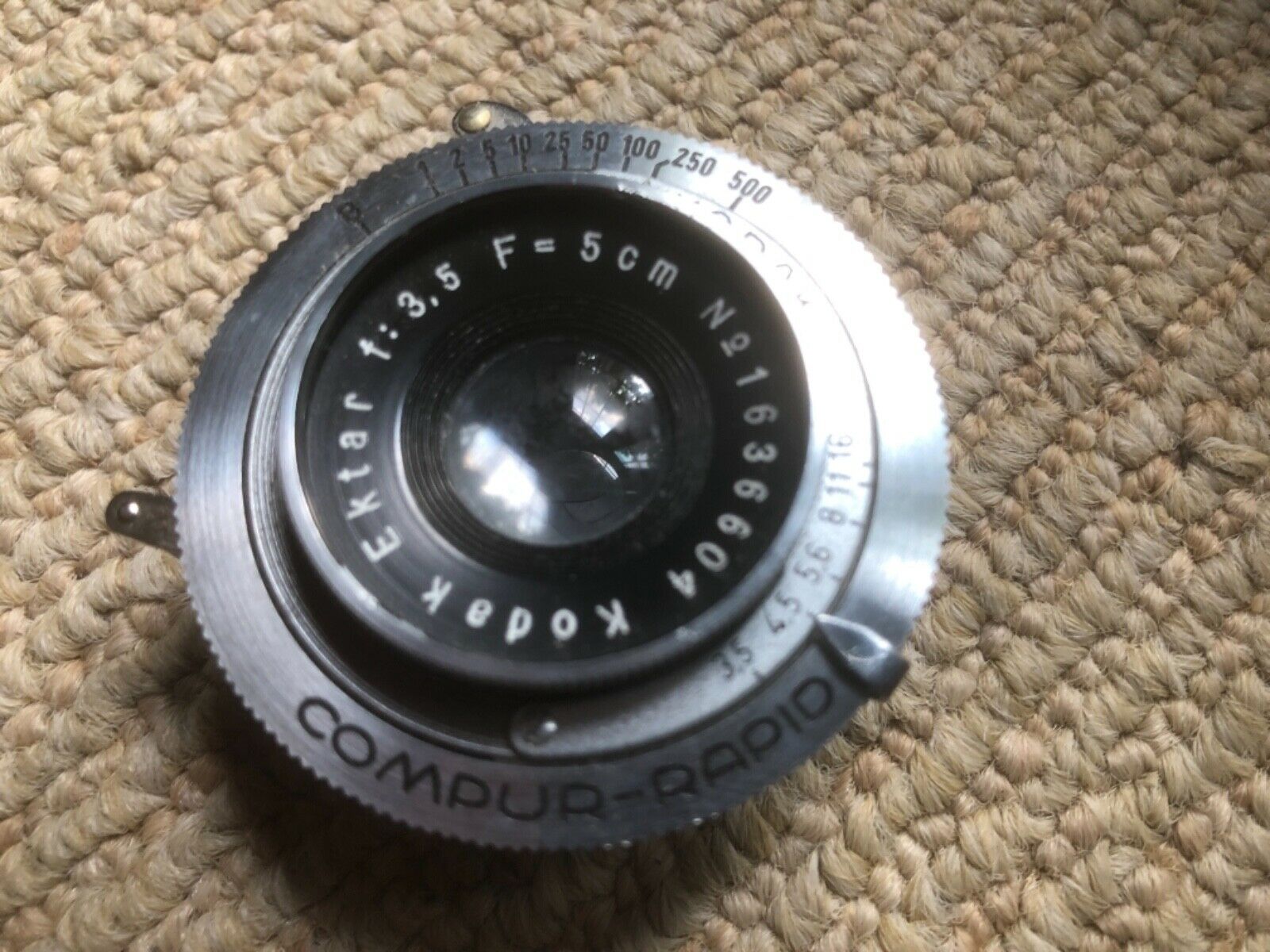 Kodak Compur-rapid Kodak Ektar 5cm/50mm F/3,5lens