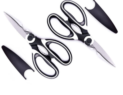 2 Pcs Kitchen Scissors Shears Ultra Sharp Multi Purpose Stainless Heavy Duty New