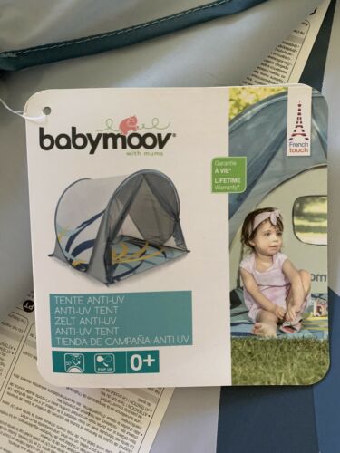 Babymoov Uv Resistant Pop-up Sun Shelter Play Tent With Carry Bag New