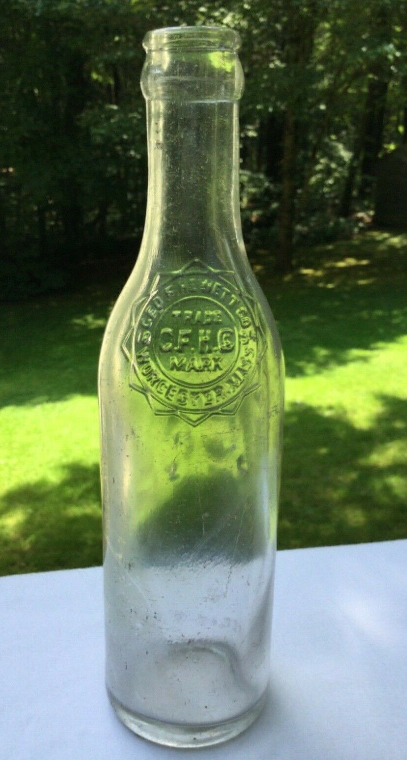 Antique Vintage Geo. F. Hewett Co. Soda Bottle - Worcester Mass. - Early 1900s