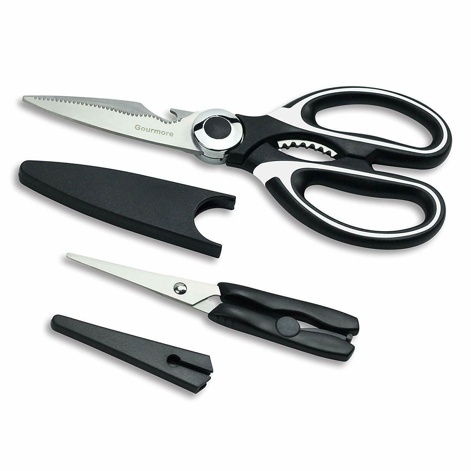 Goumore Kitchen Scissor Ultra Sharp Stainless Steel Heavy Duty, Poultry Shears