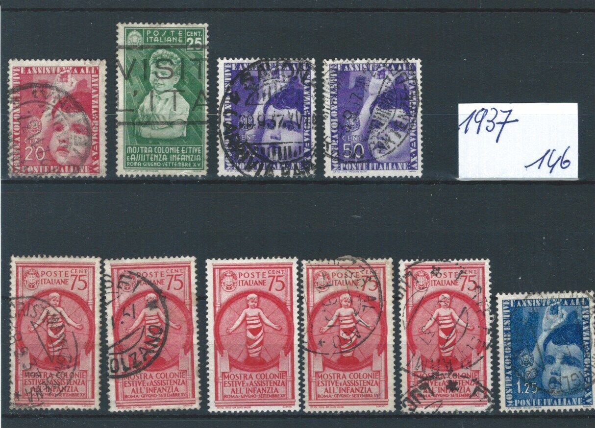 Italy And Colonies - 1937 - Used - Italy 146