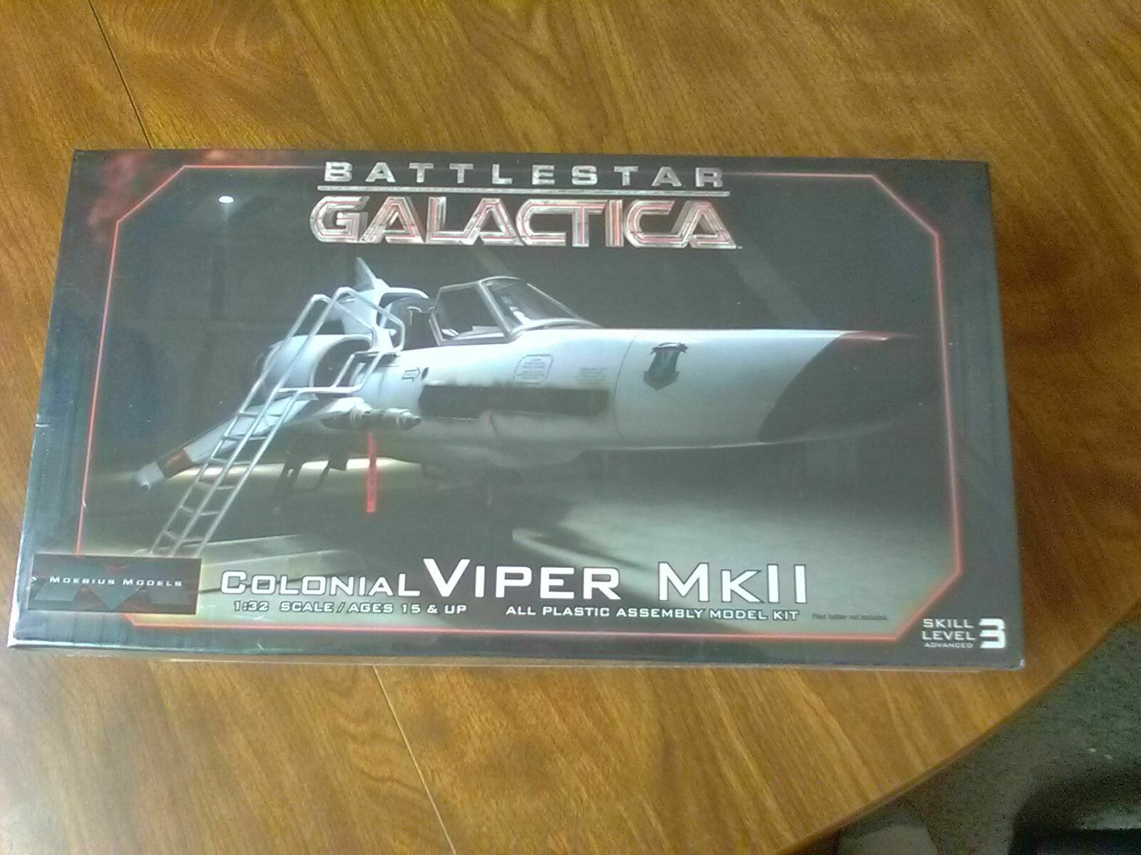 Battlestar Galactica Moebius Viper Mkii Model Kit (reboot Series) #912 Sealed