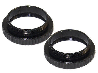 2 Pcs Security Cctv Camera C-cs Mount Stackable Lens Adapter Ring Extension Tube