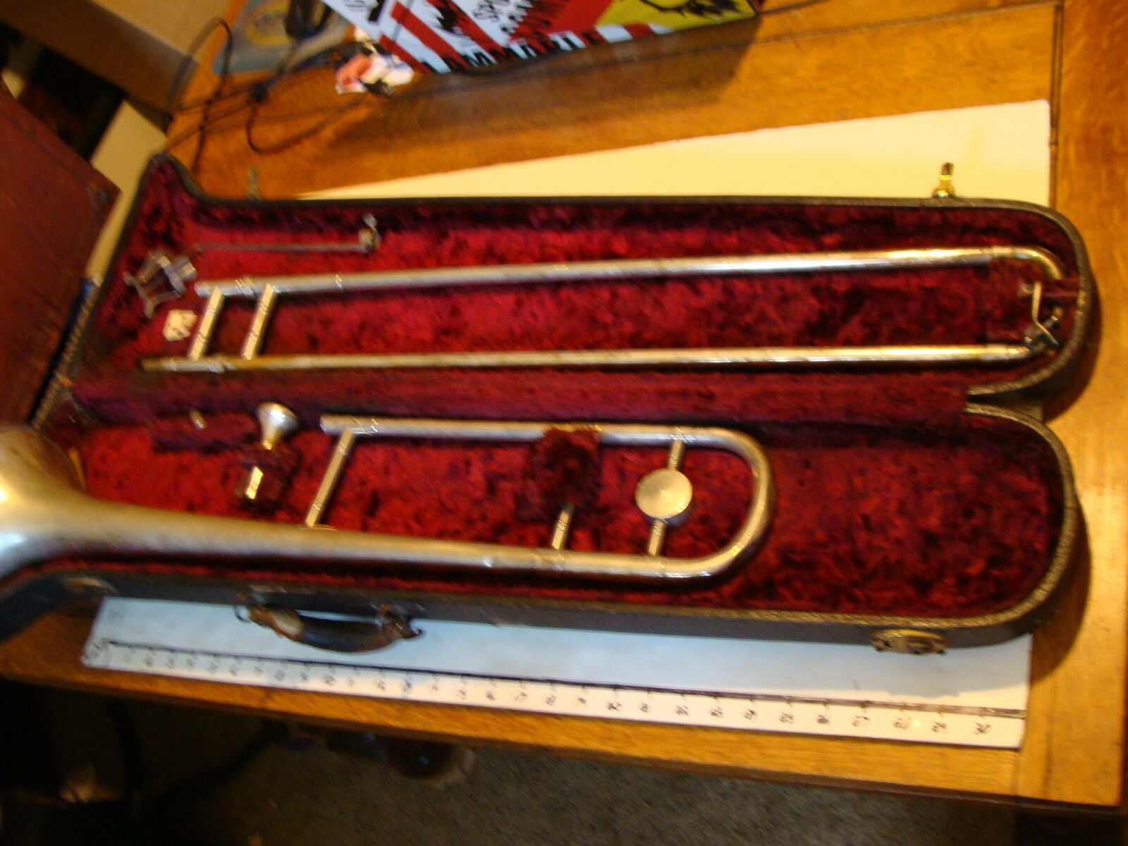 Cavalier Trombone - Antique In Case  --  #13570 --