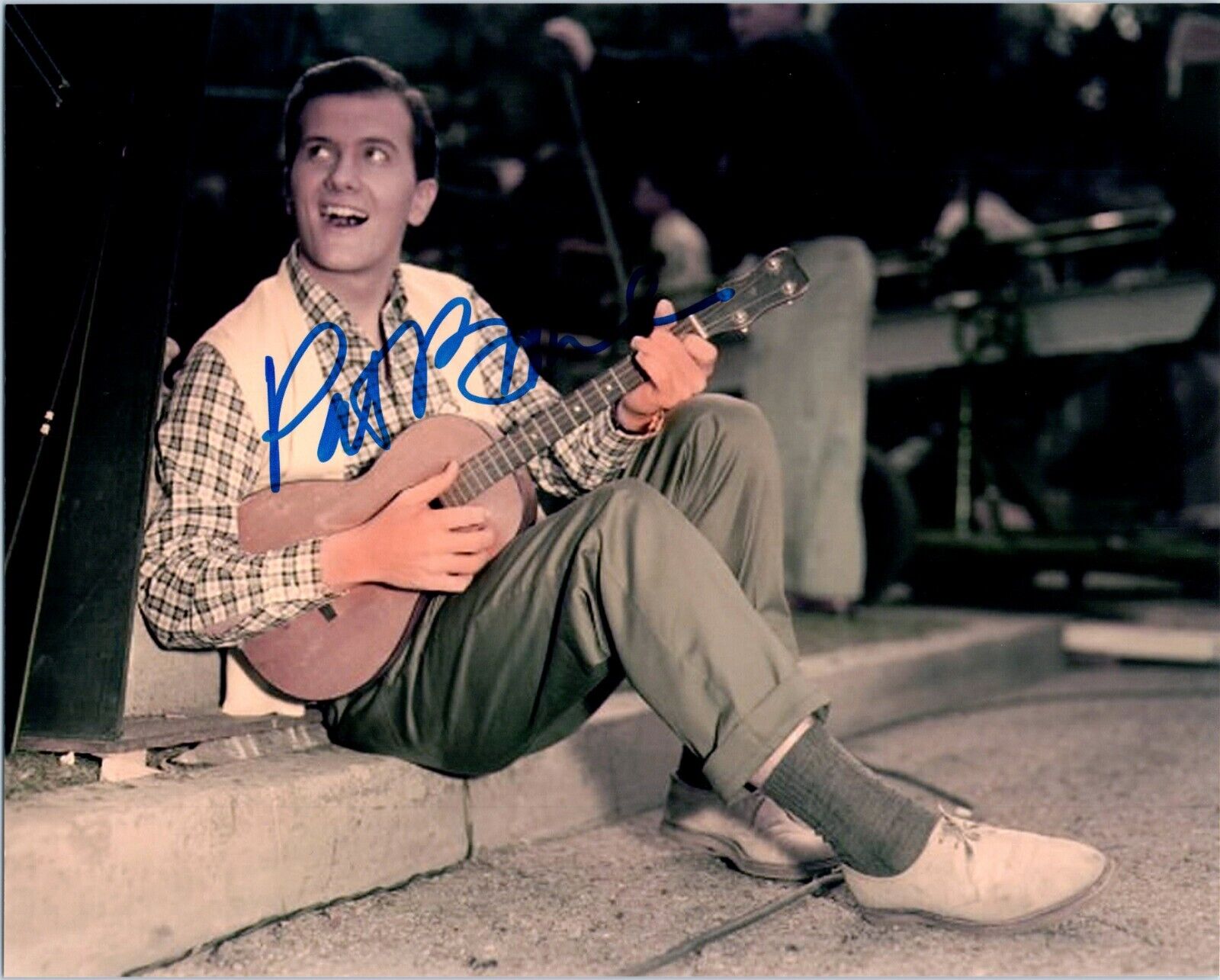 Pat Boone Signed Autographed 8x10 Photo D