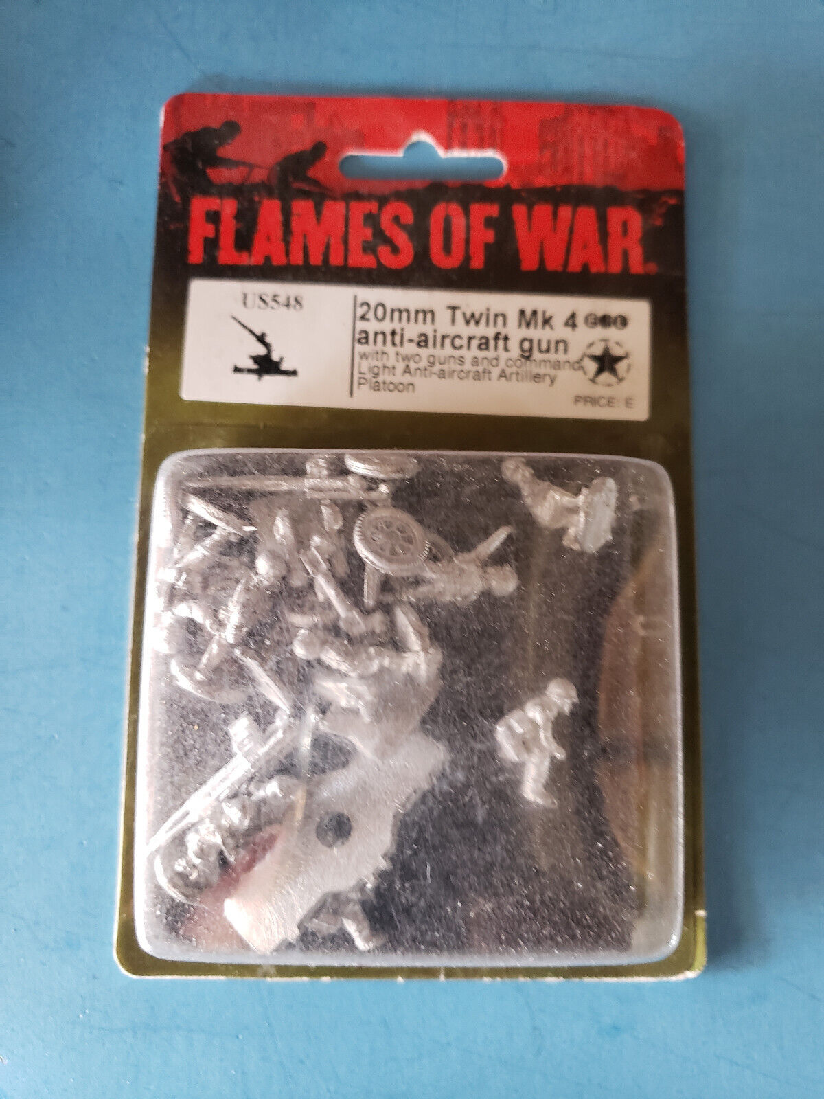 Flames Of War 15mm Us501 20mm Twin Mk4 Anti-aircraft Gun