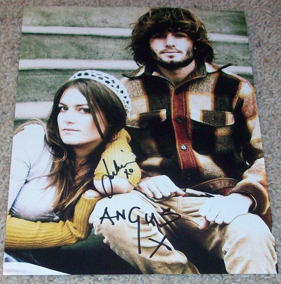 Angus & Julia Stone Band Signed Autograph 8x10 Photo K W/proof