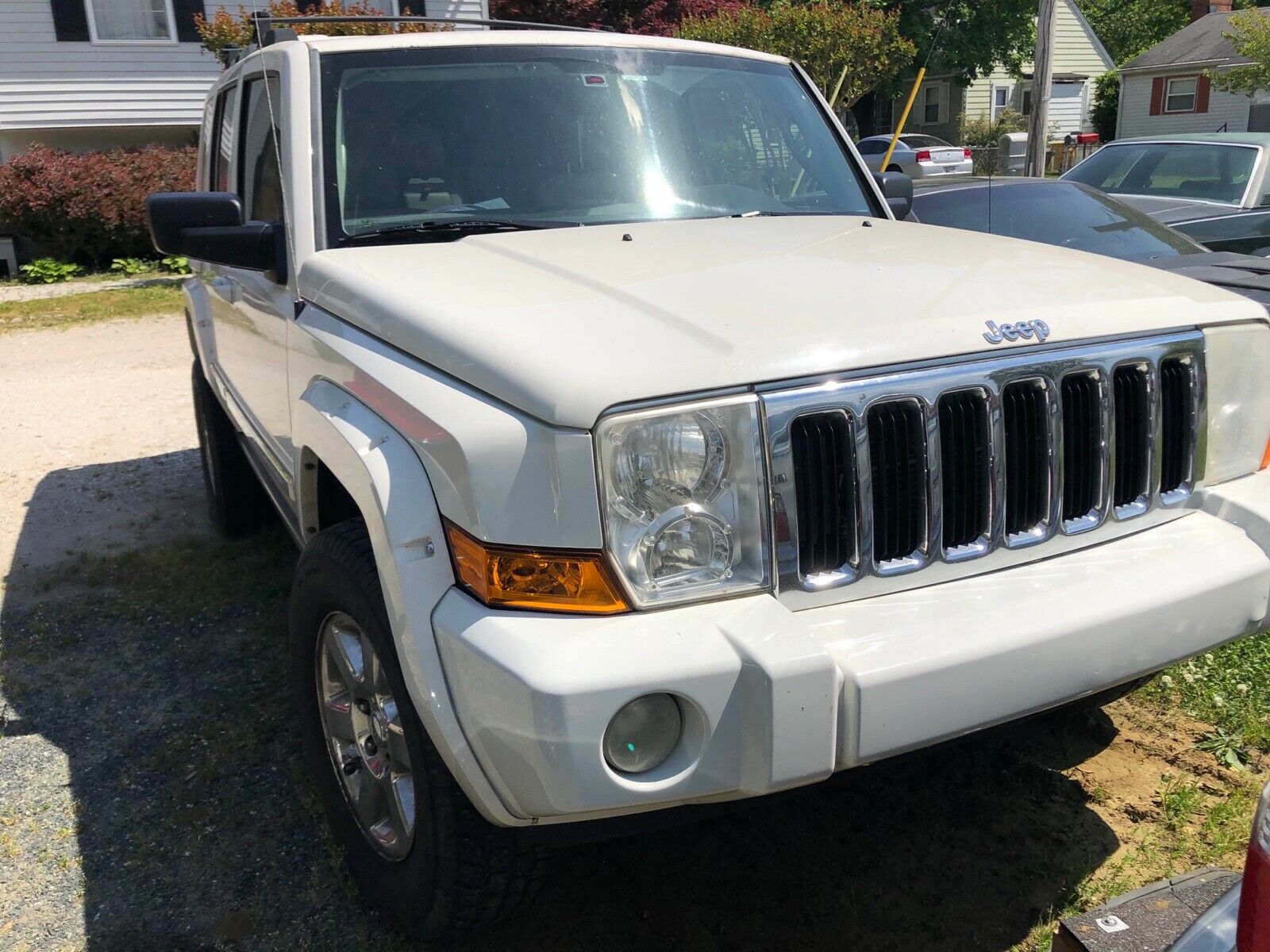 2007 Jeep Commander Limited 2007 Jeep Commander Suv White 4wd Automatic Limited