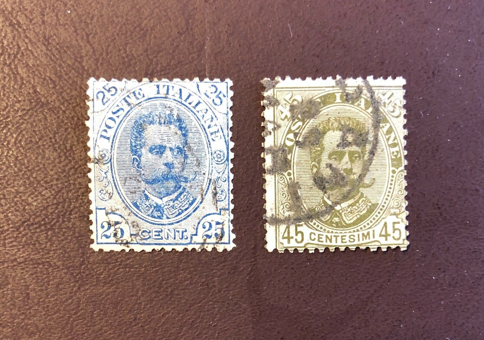 Italy Stamps - Scott #70-71 Used