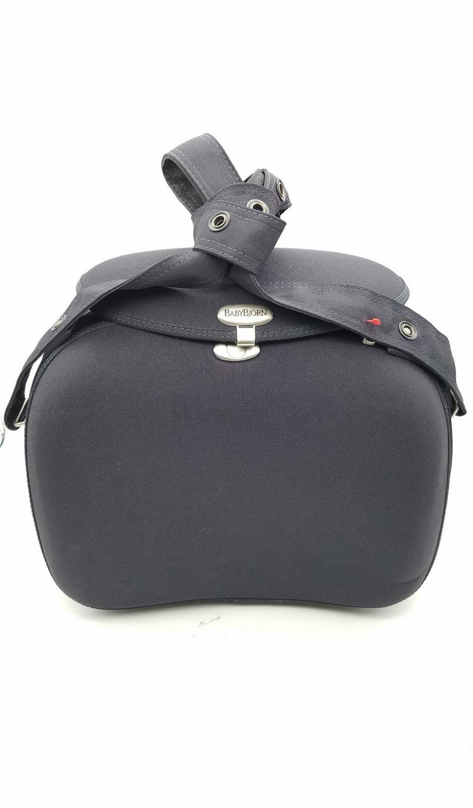 Baby Bjorn City Navy Blue Canvas Fabric Structured Baby Bottle Bag
