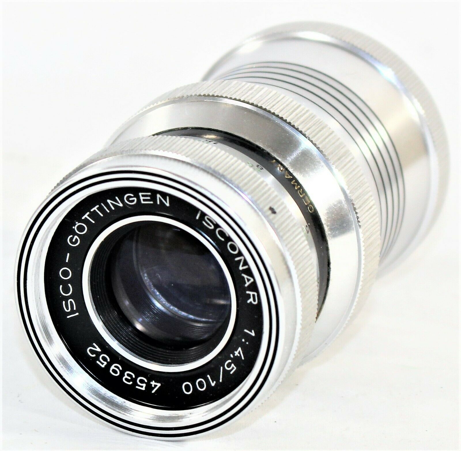 Isco-gottingen Isconar F 1:4.5/100 Exacta Exa Mount Lens Vintage