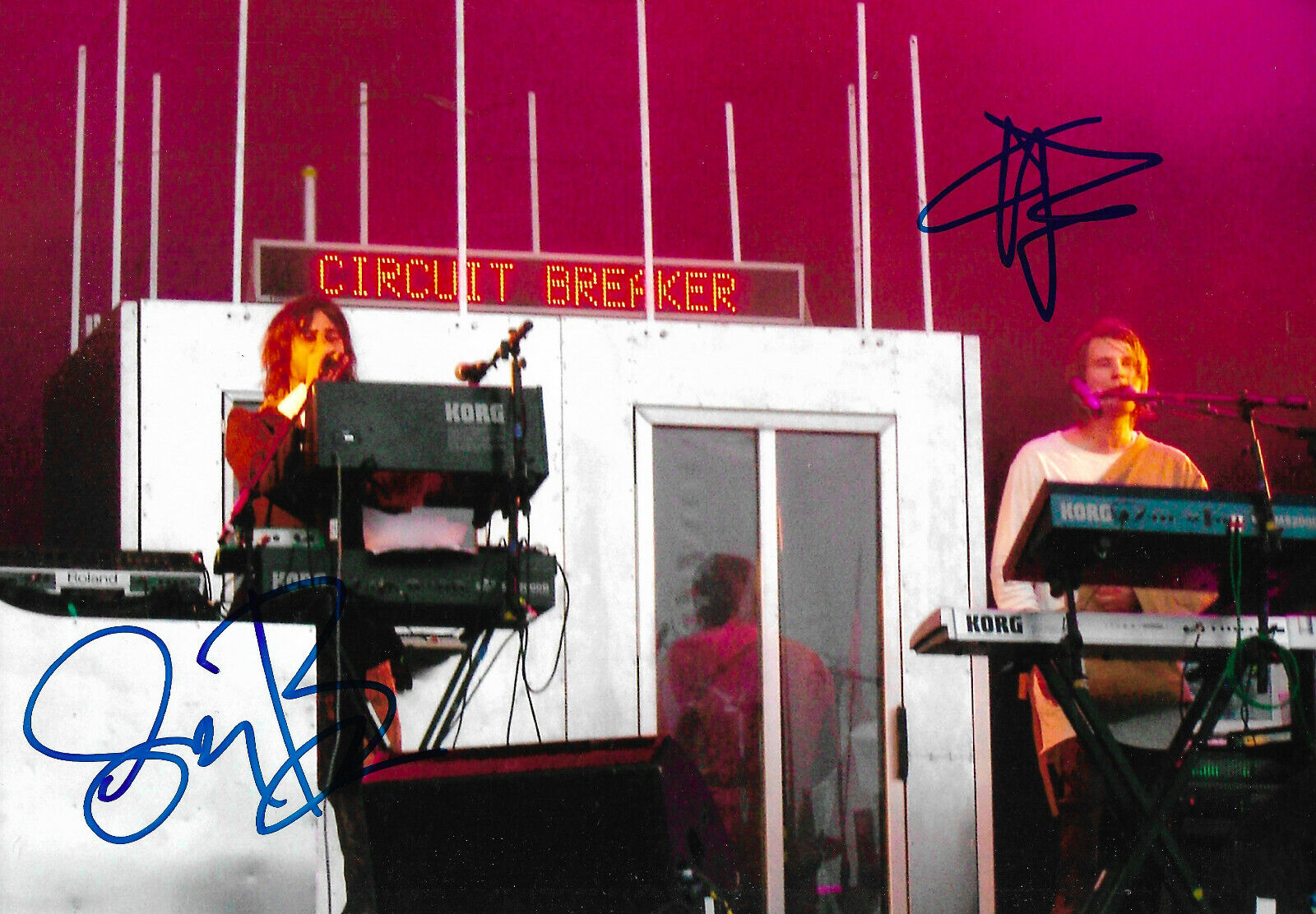 Röyksopp Band Signed 8x12 Inch Photo Autographs