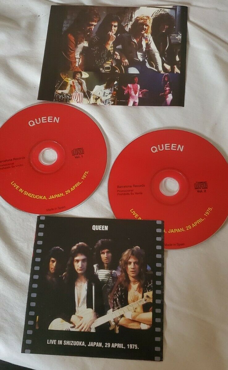 Queen Live In Shizuoka, Japan April 29th, 1975 Very Limited Edition Only 250 Cpy