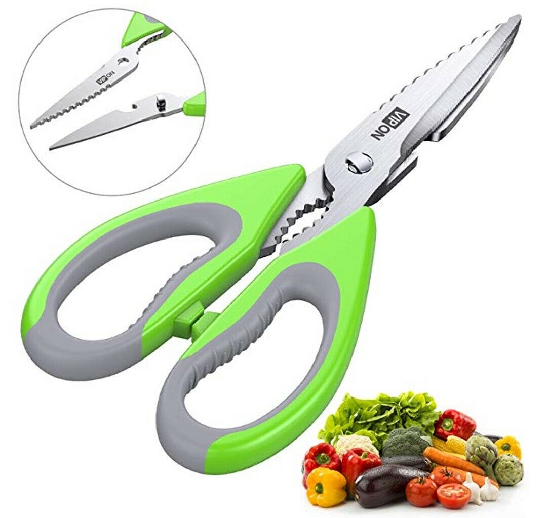 Kitchen Scissors, Multi-purpose Utility For Chicken, Poultry, Fish, Meat Bbq D-6